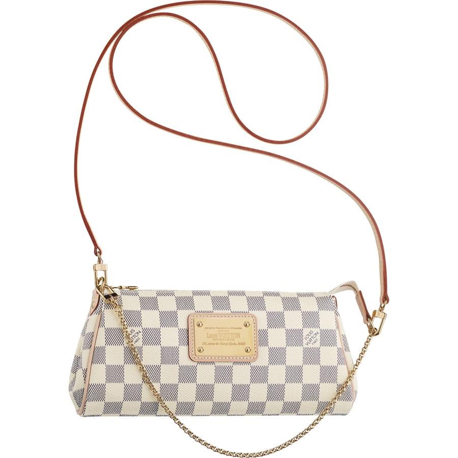 Fake Louis Vuitton Eva Clutch Damier Azur Canvas N55214 Online